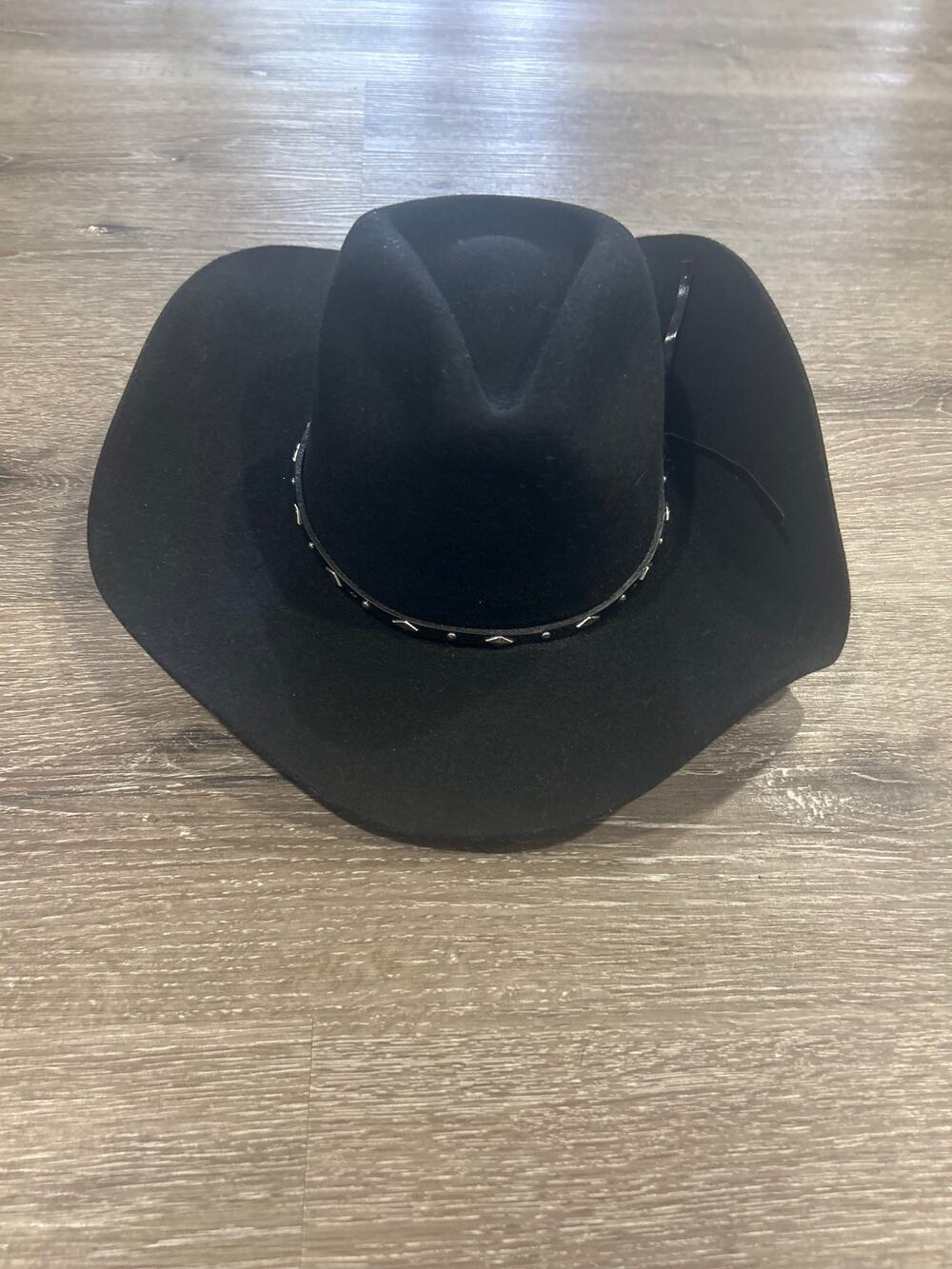 Master Hatters of Texas 3X Beaver Blend Black Cowboy Hat Size 7 1/8 MHT